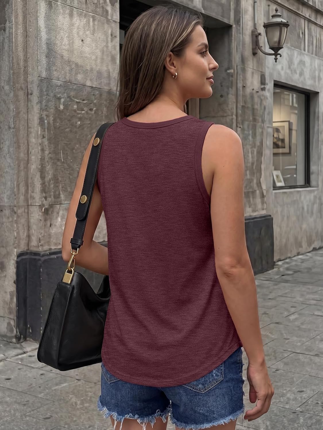 AUTOMET Women's Square Neck Tank