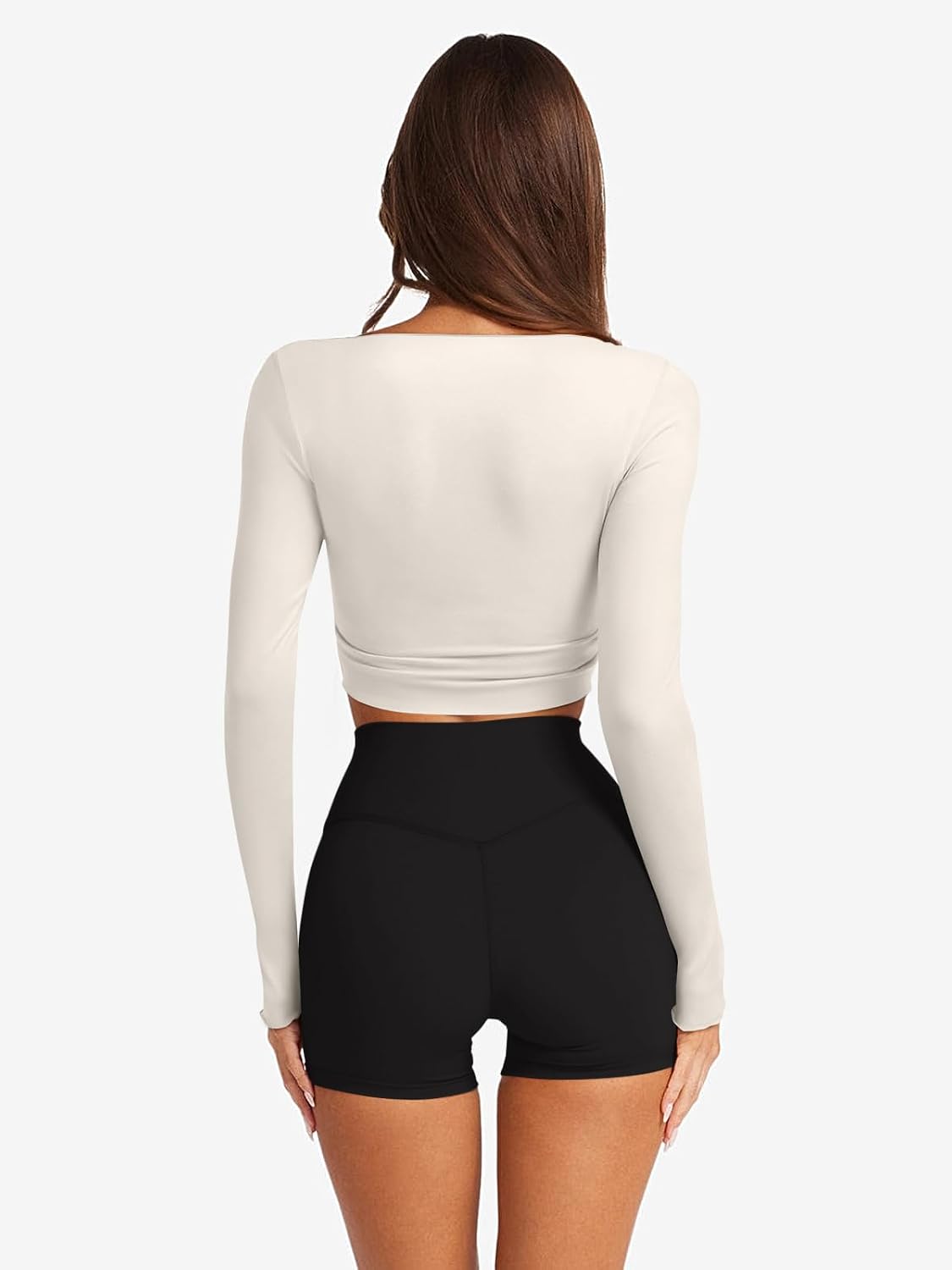 Womens Self Tie Workout Tops