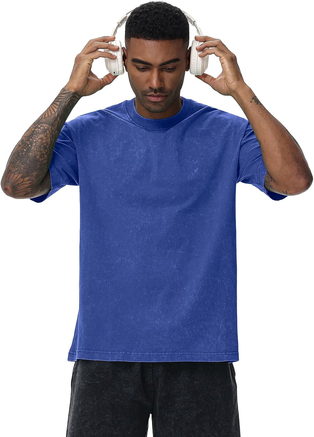Men's Oversized Cotton T-Shirts Loose