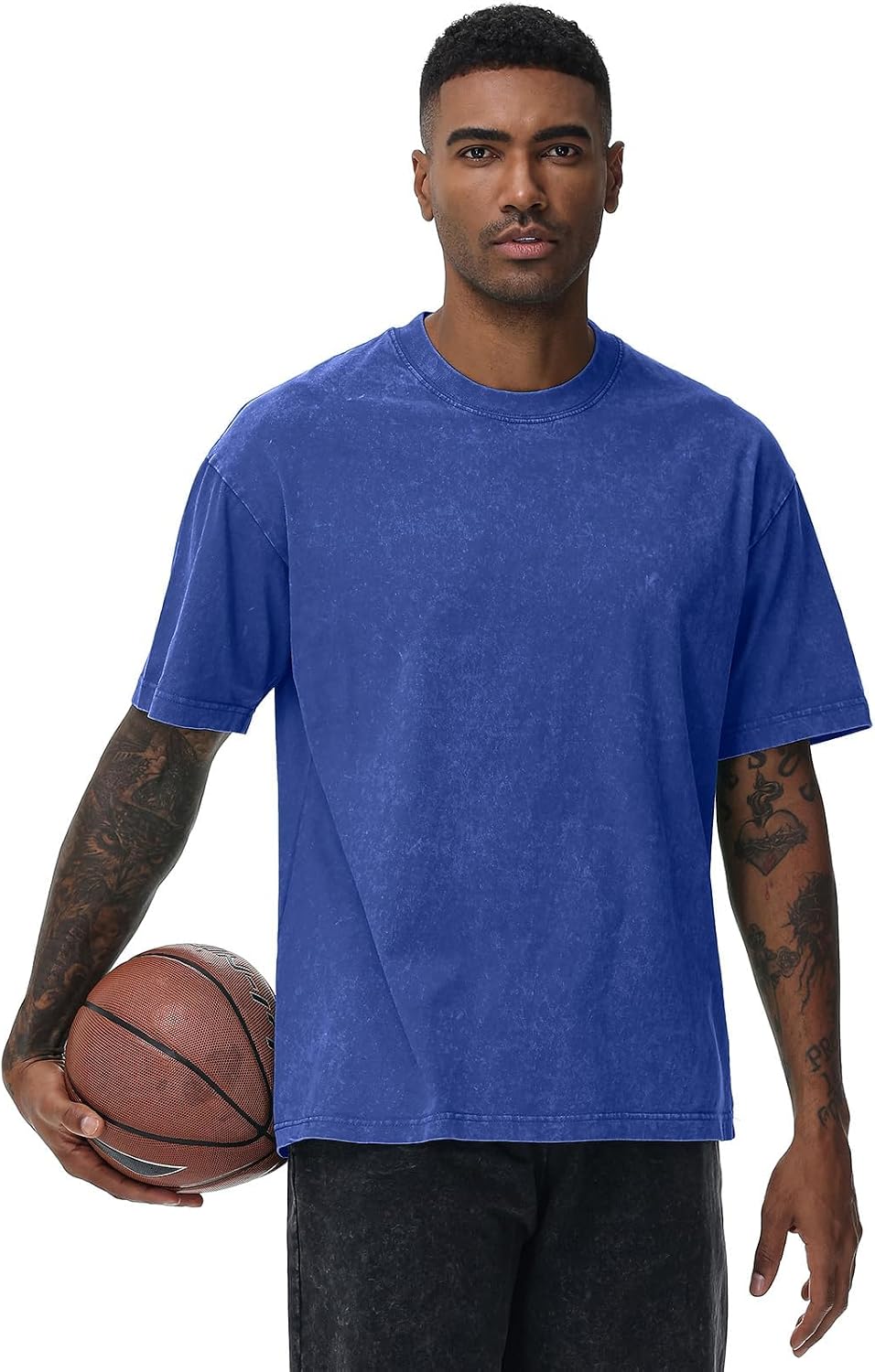 Men's Oversized Cotton T-Shirts Loose