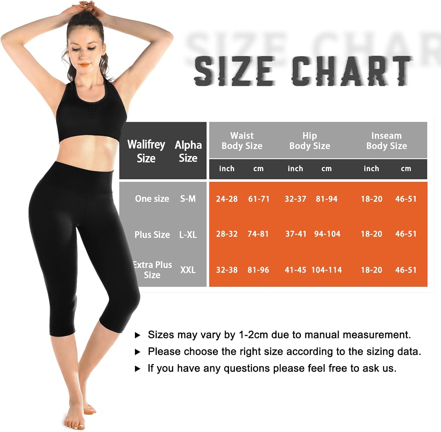 Walifrey Capri Leggings for Women