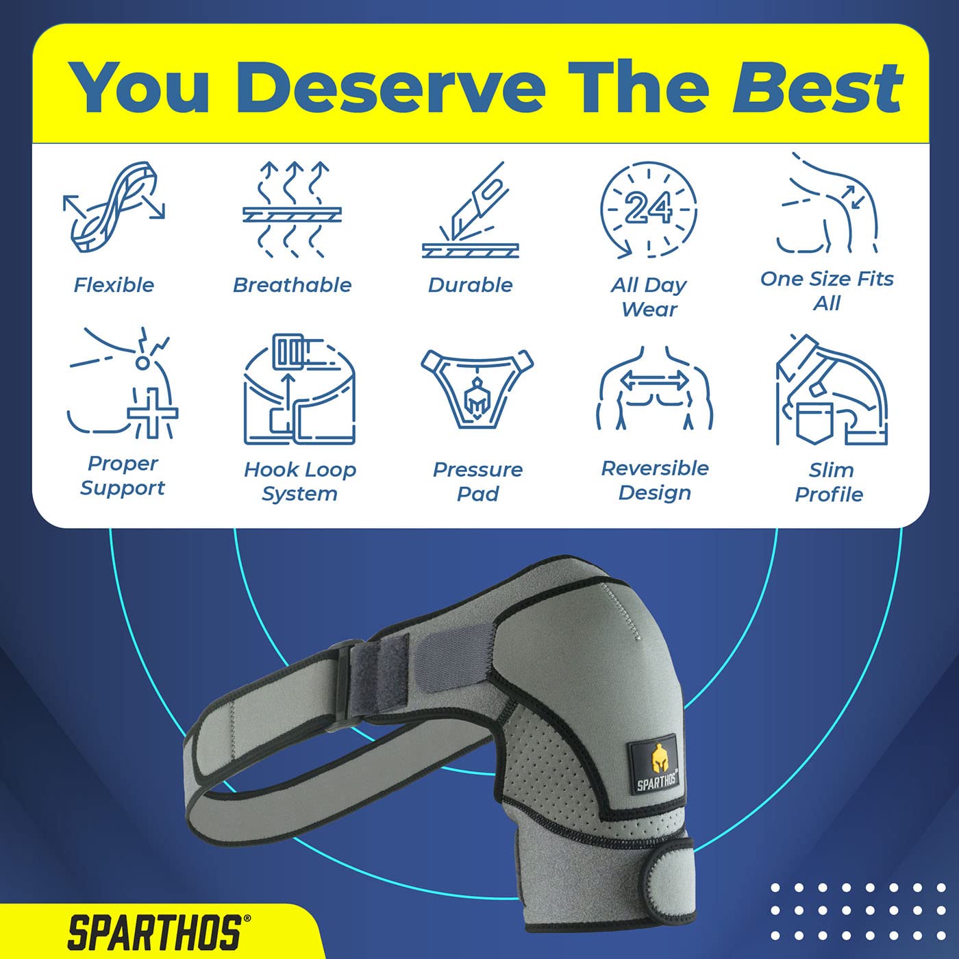 Sparthos Rotator Cuff Shoulder Brace