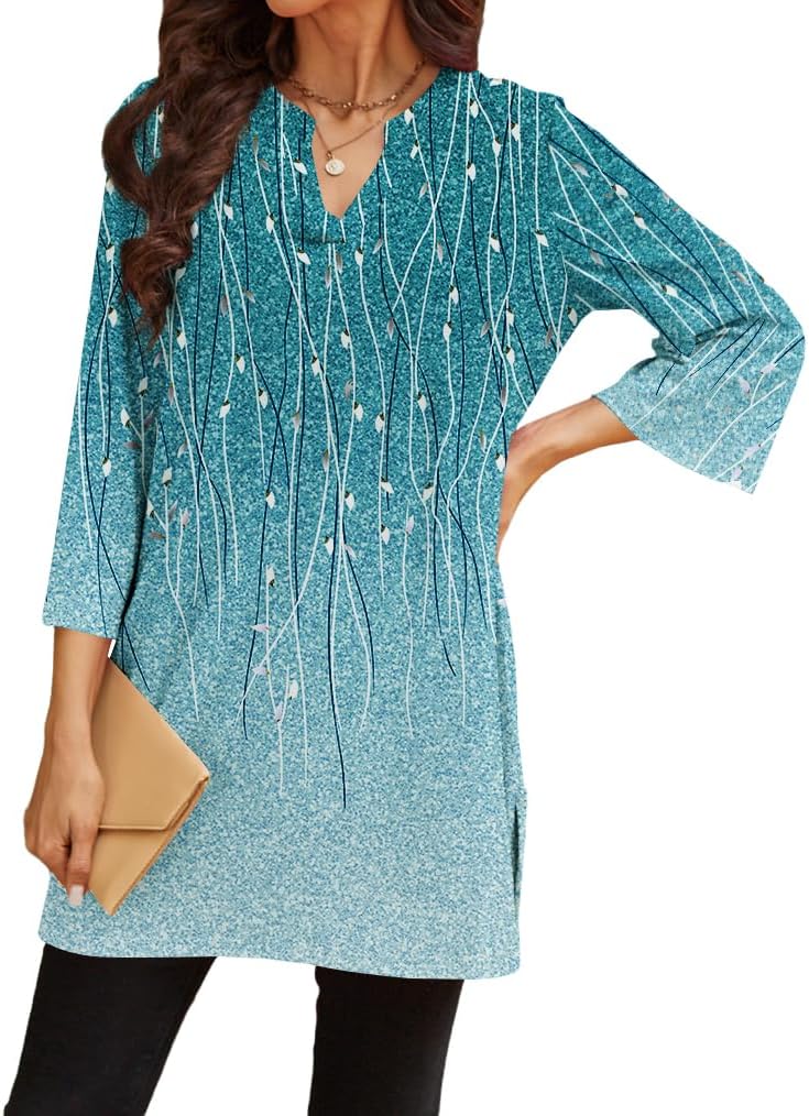 Poetsky 3/4 Length Sleeve Womens