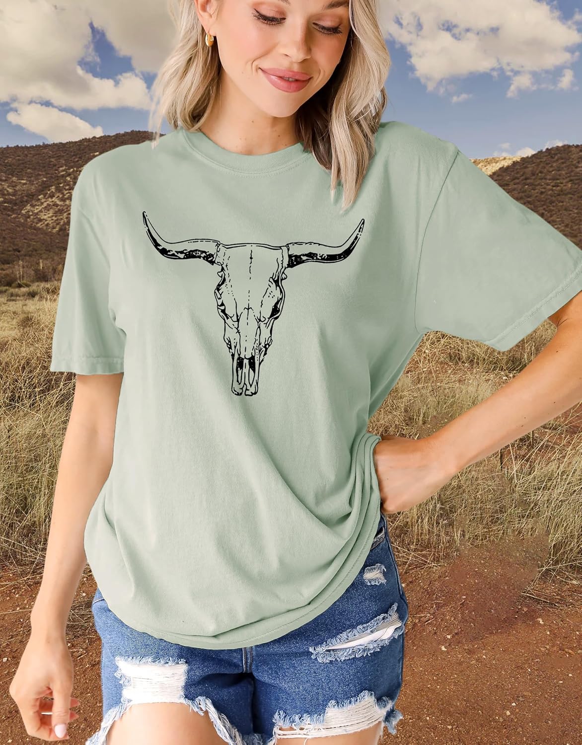 MAPICK Women's Floral Graphic Tees