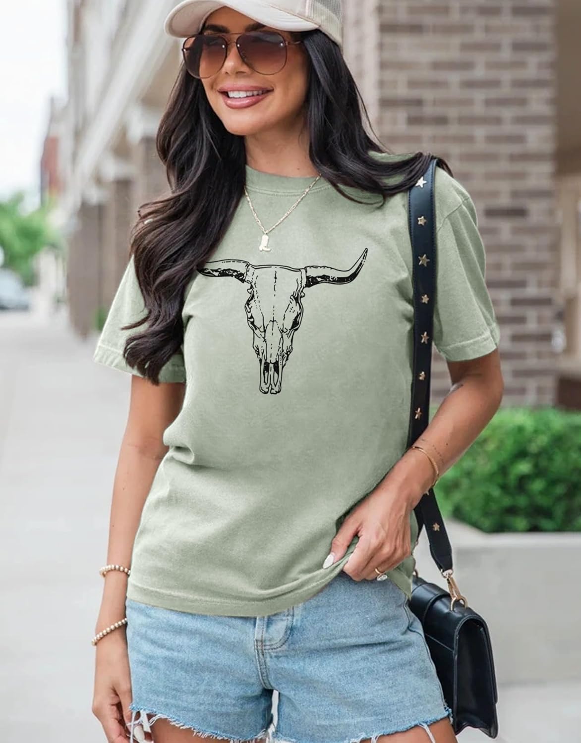 MAPICK Women's Floral Graphic Tees