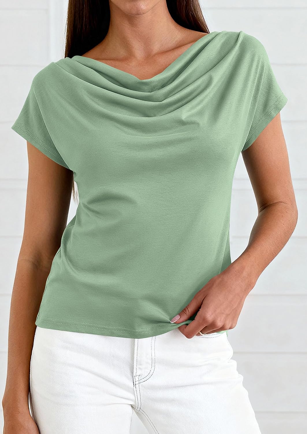 PRETTYGARDEN Womens Tops Dressy Business Casual Work Blouses - Image 2