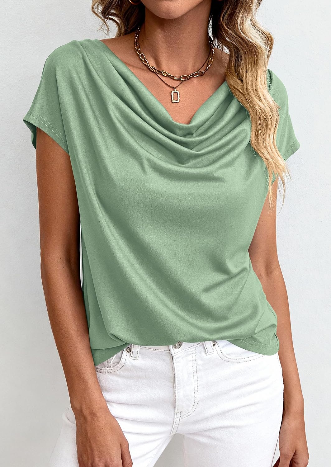 PRETTYGARDEN Womens Tops Dressy Business Casual Work Blouses - Image 3