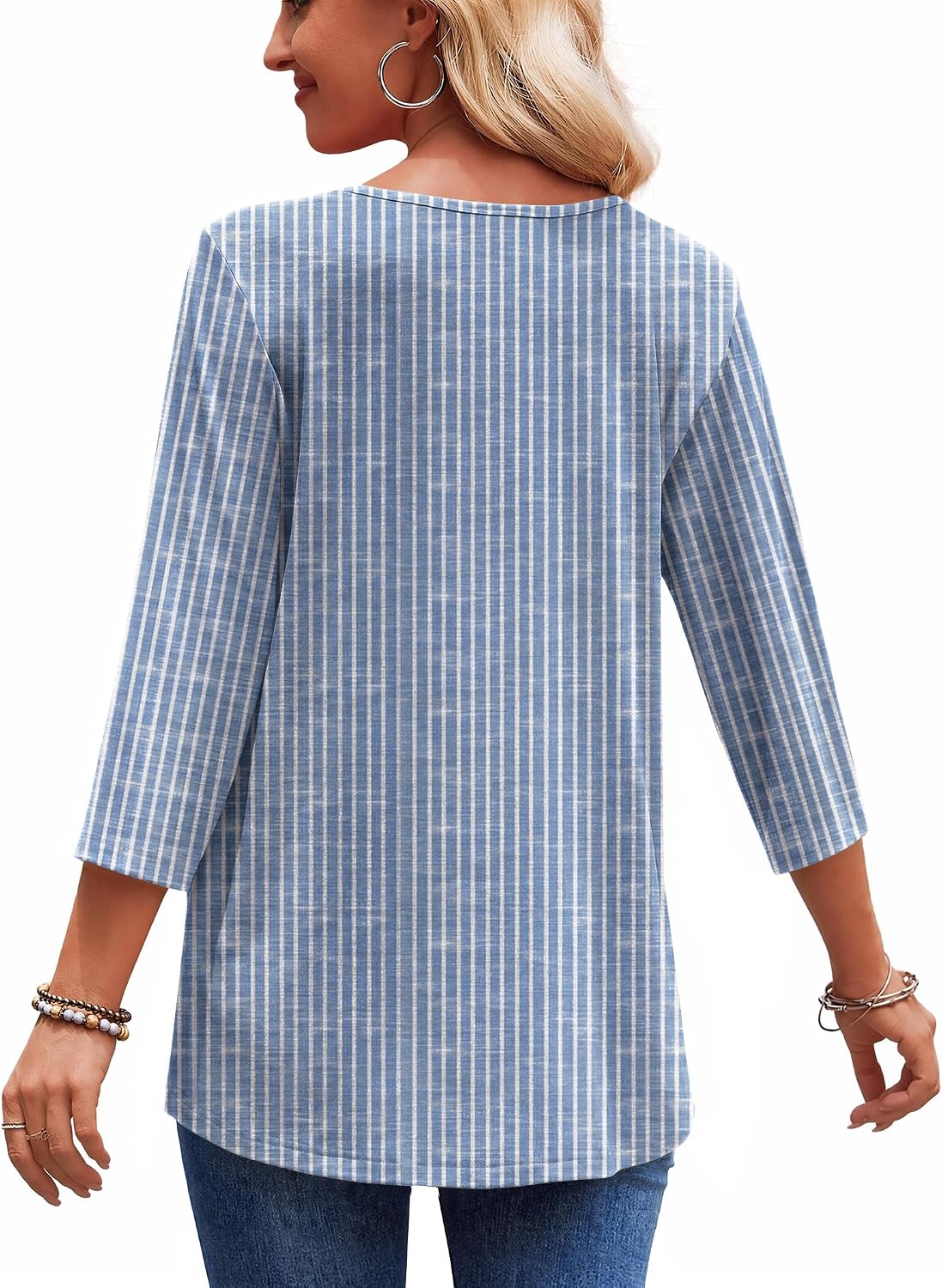 Zeagoo 3/4 Length Sleeve Womens