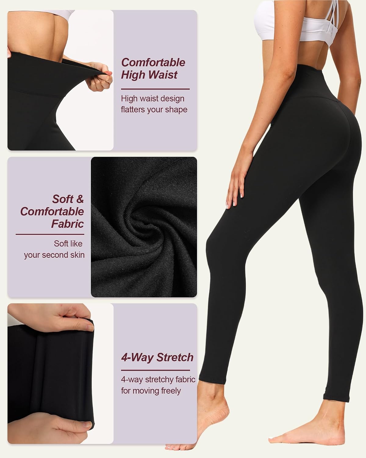 TNNZEET High Waisted Leggings
