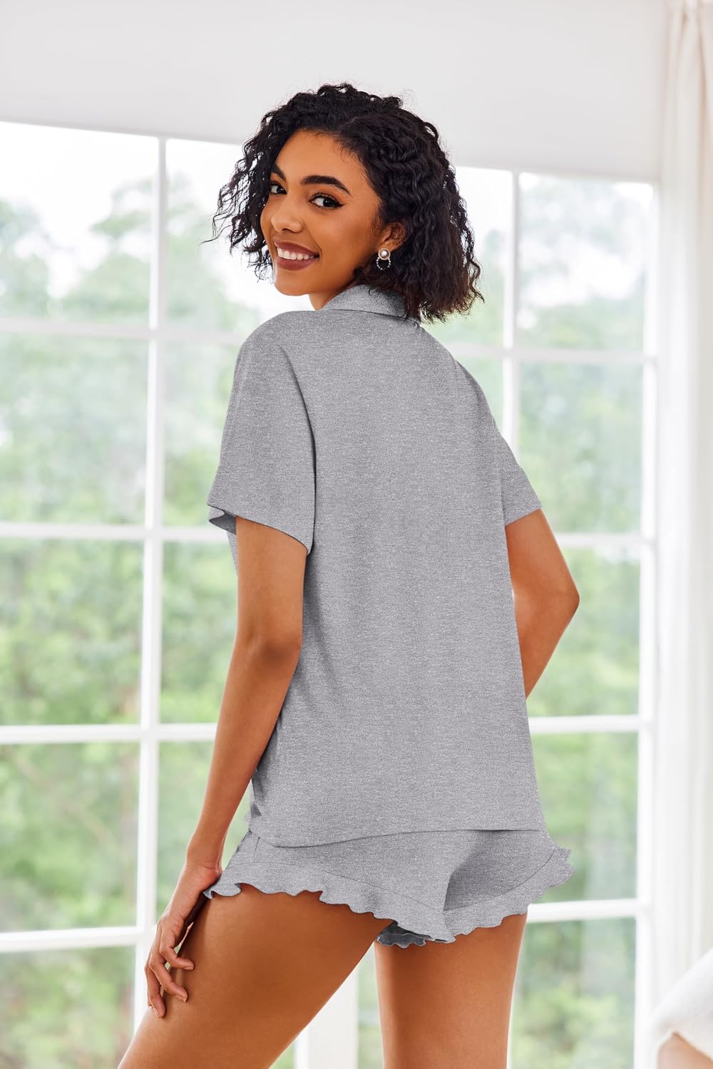 Ekouaer Pajamas Set for Women