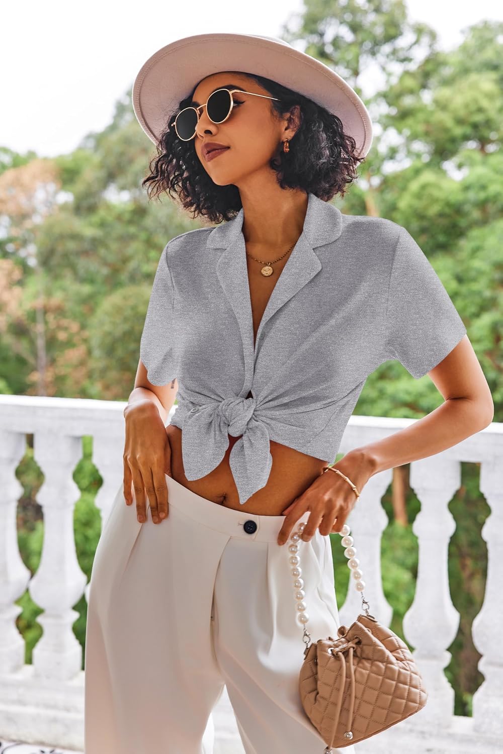 Ekouaer Pajamas Set for Women