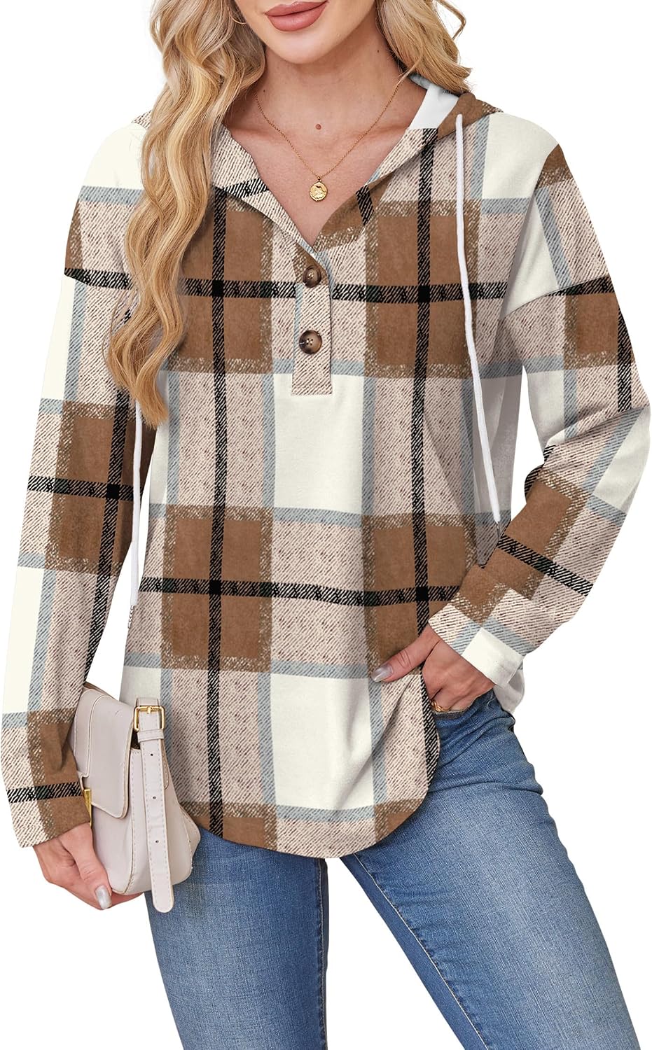 RUMIA Womens Tops V Neck