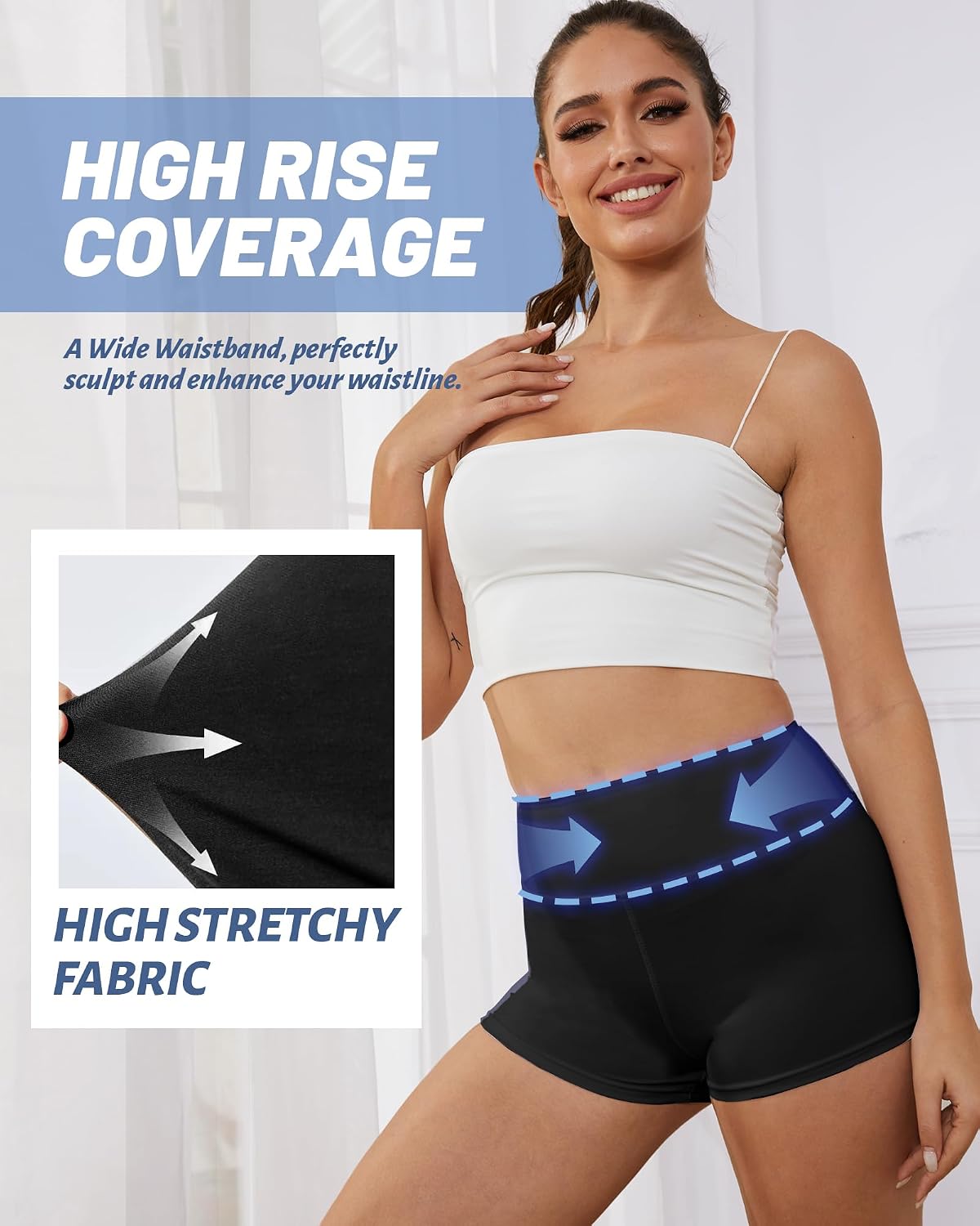 NexiEpoch 2 Pack Biker Shorts