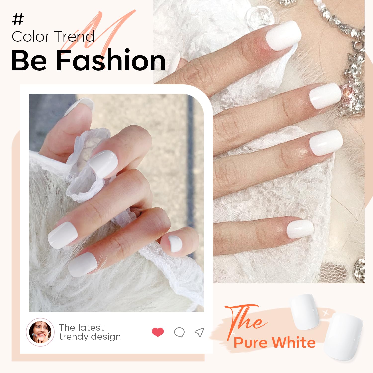 Modelones Pure White Press