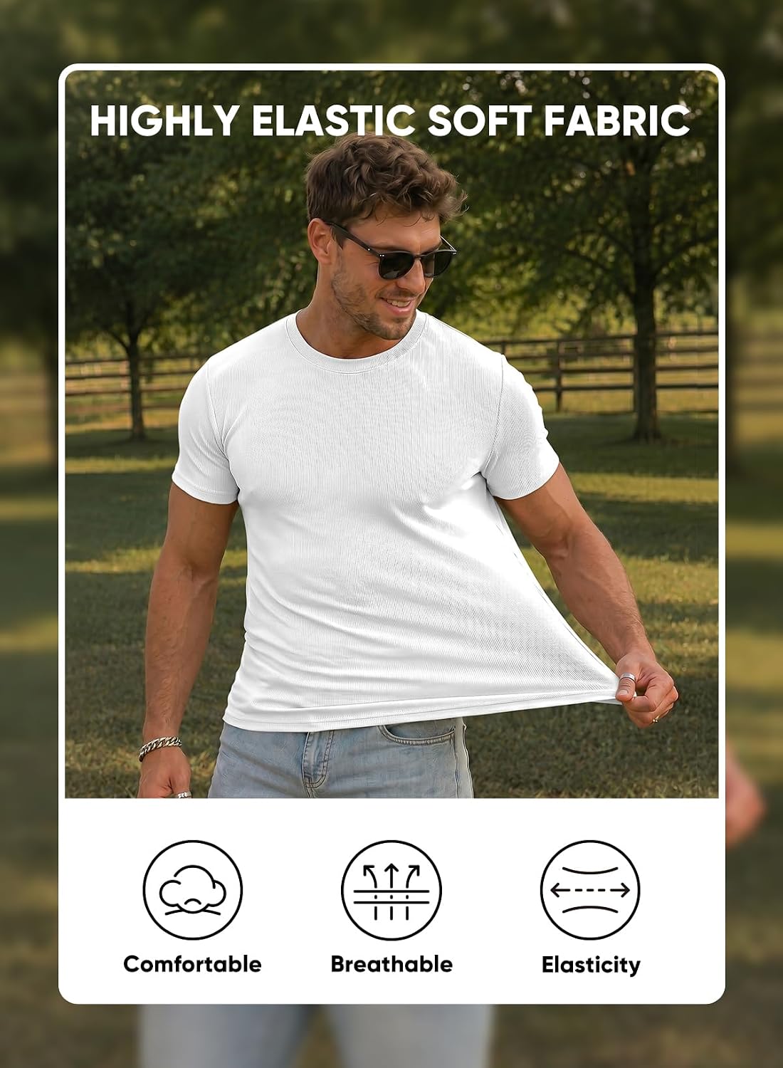 JMIERR Mens Short Sleeve T