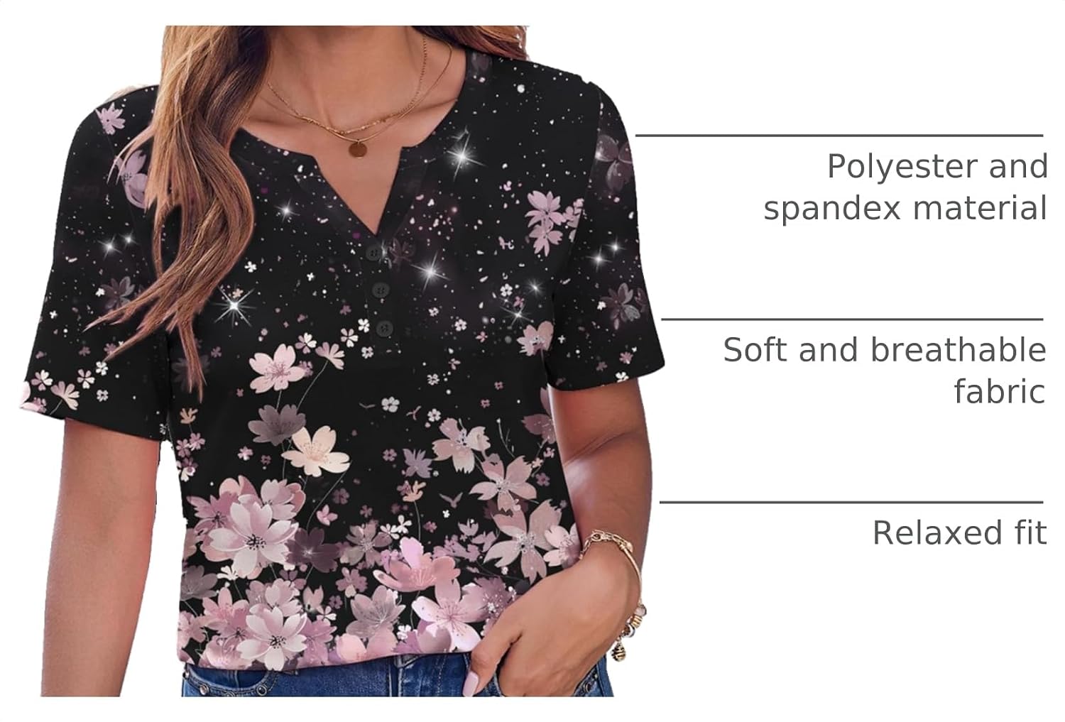 Zeagoo Womens Summer Tops Casual