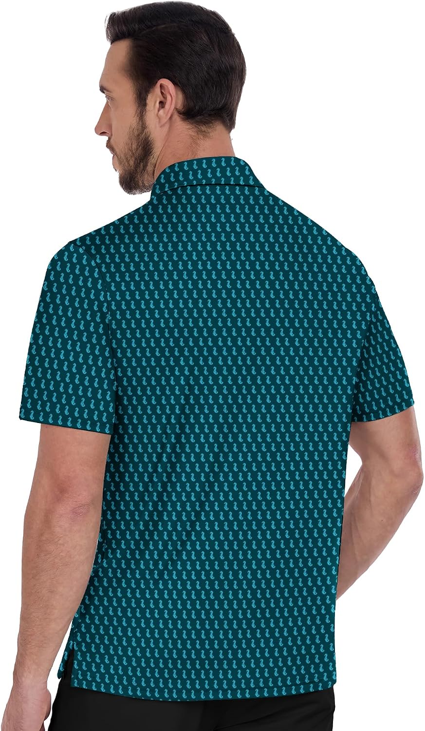 ZITY Mens Golf Shirts Short