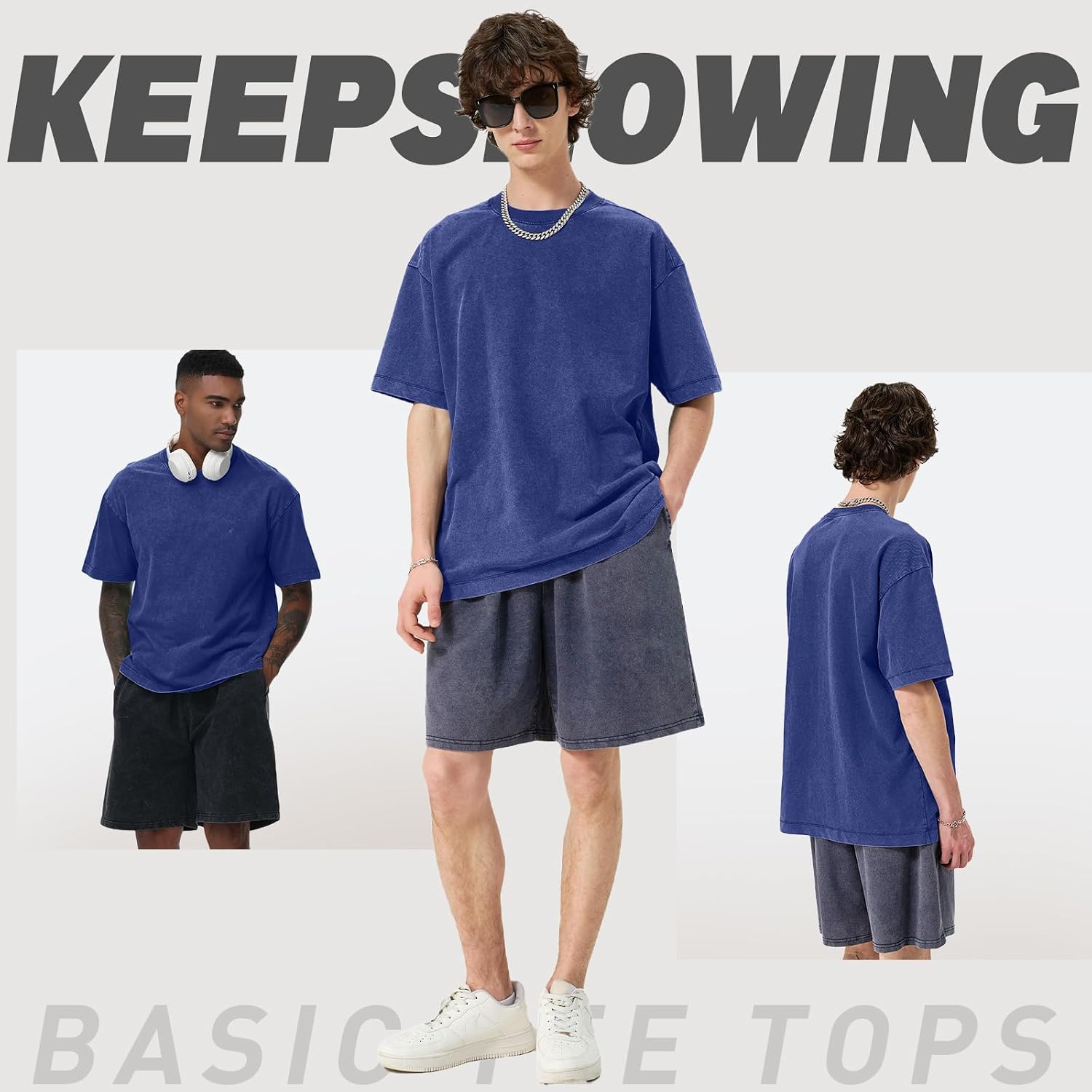 Men's Cotton T-Shirts Oversized Unisex