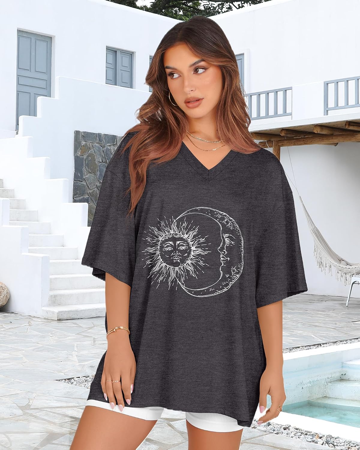 Oversized Tshirts for Women Graphic