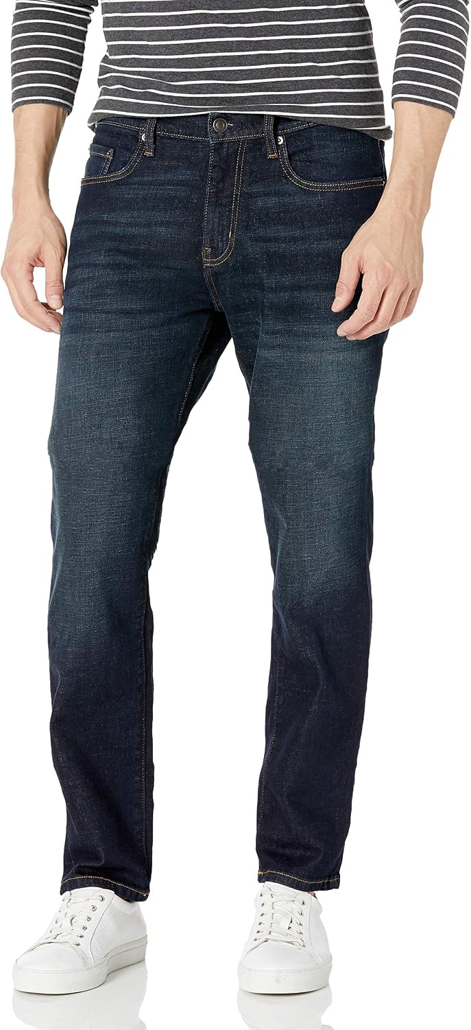 Amazon Essentials Men's Athletic-Fit Stretch Jeans - Discontinued Colors