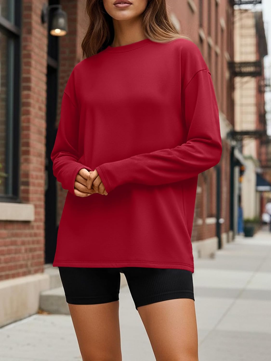 Trendy Queen Womens Oversized Long