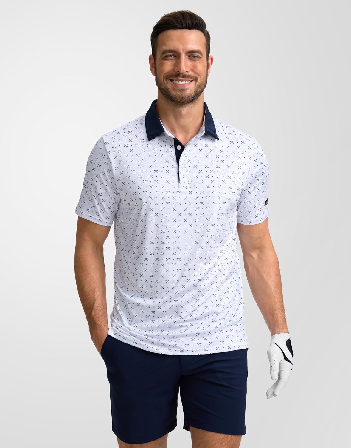 Obla Men's Golf Polo Shirts