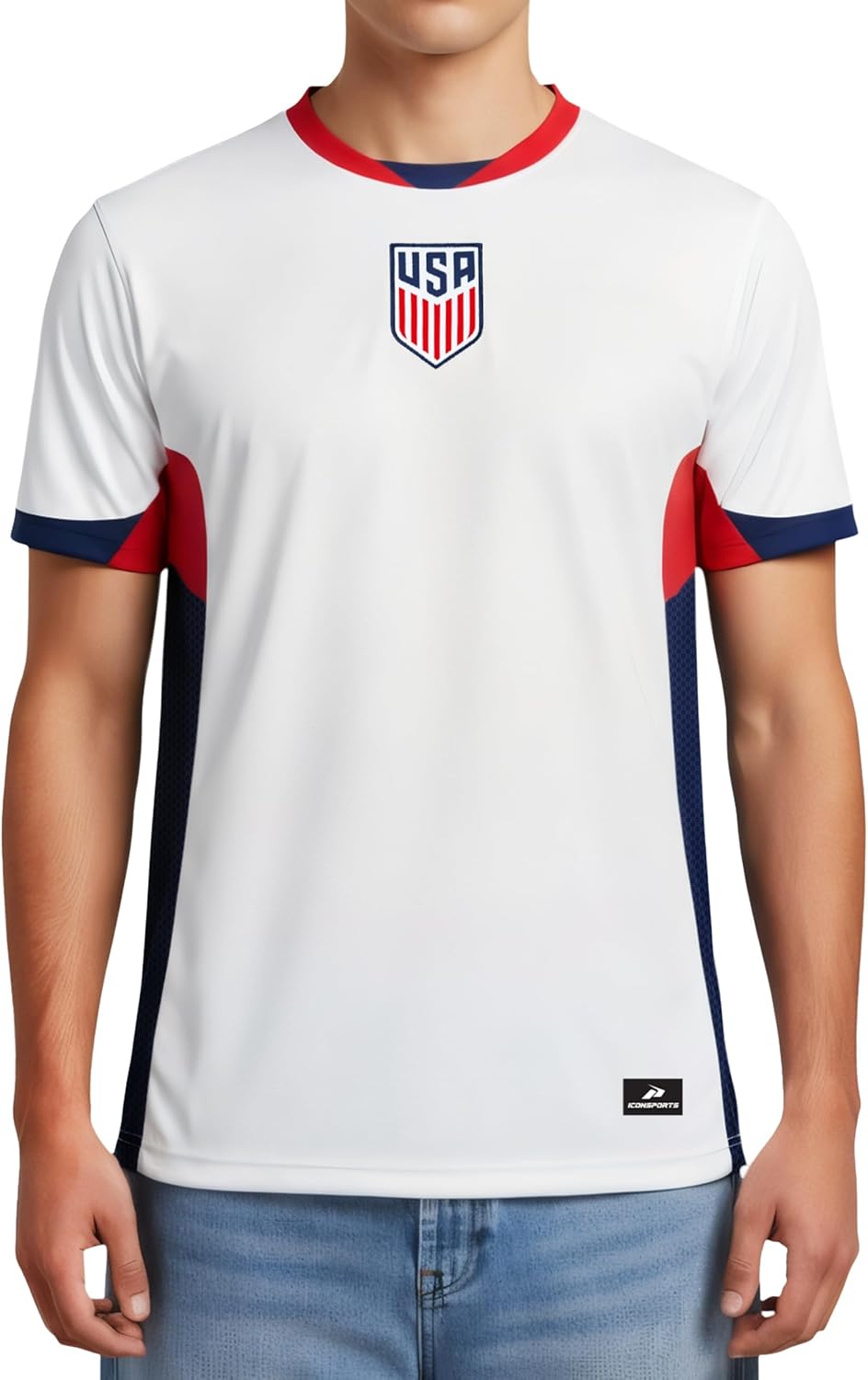 Icon Sports U.S. Soccer Federation Soccer Beanie - Unisex Adult