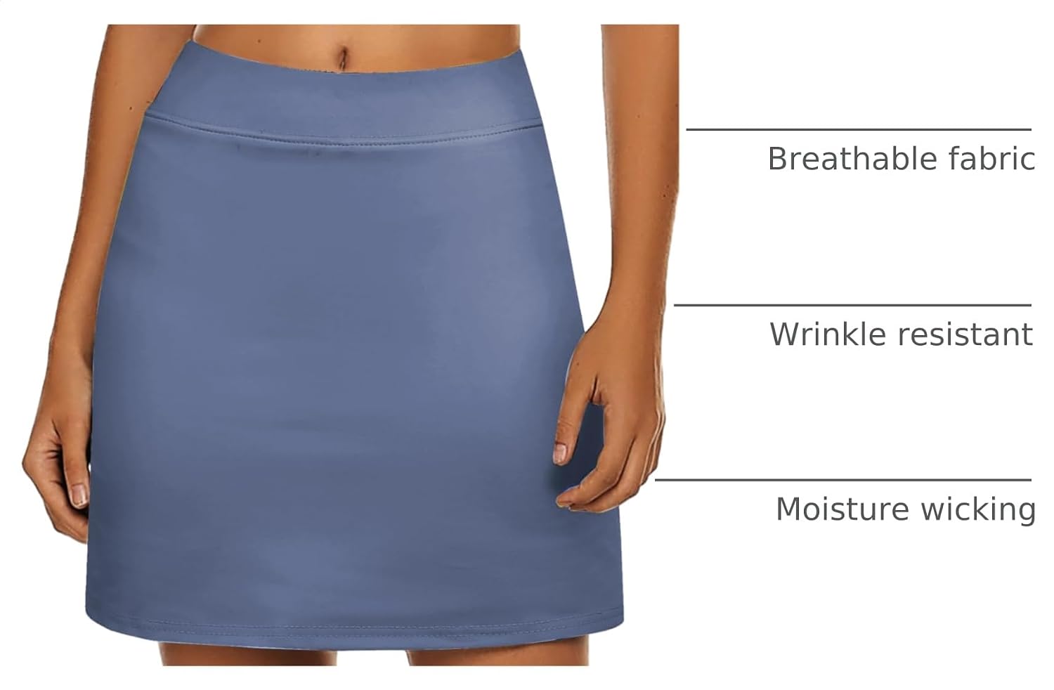 Ekouaer Women's Active Performance Skort