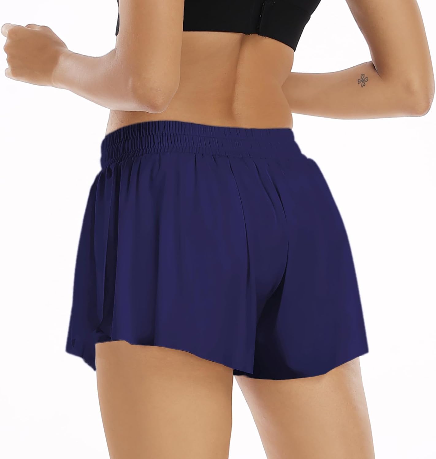 Wsirmet Butterfly Shorts for Women