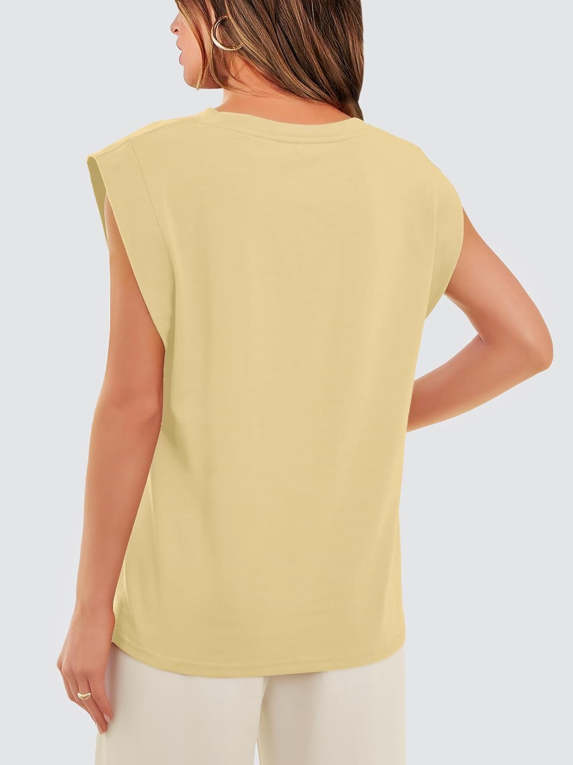 WIHOLL Cap Sleeve Tops