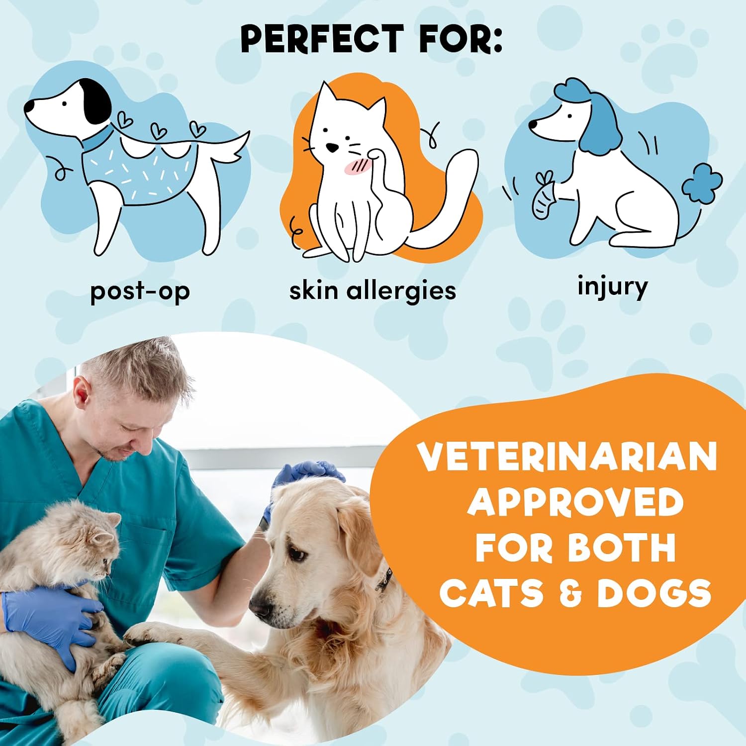 BENCMATE Inflatable Dog Cone Collar Alternative After Surgery Small - Image 4