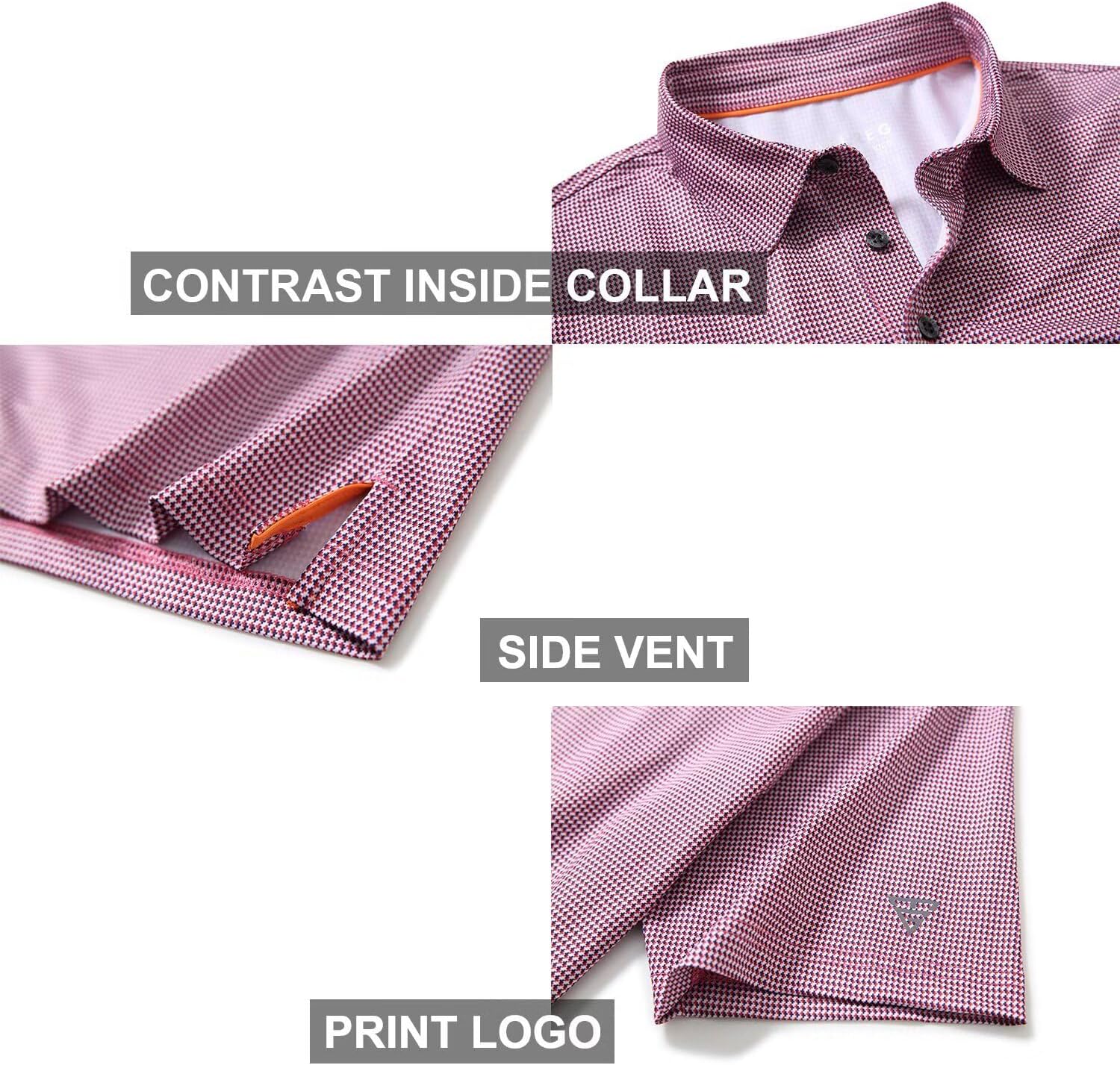 Golf Shirts for Men Dry