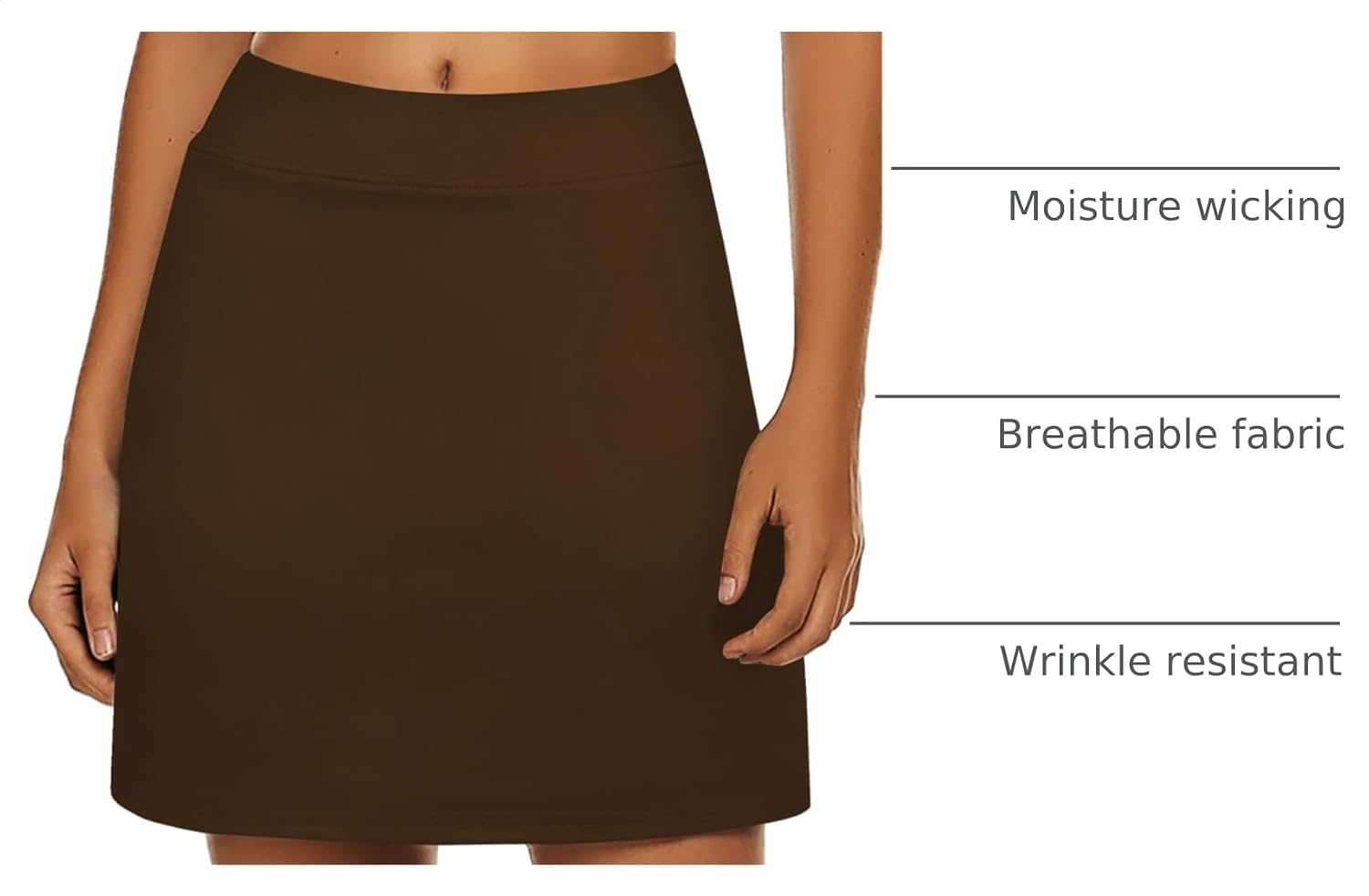 Ekouaer Women's Active Performance Skort