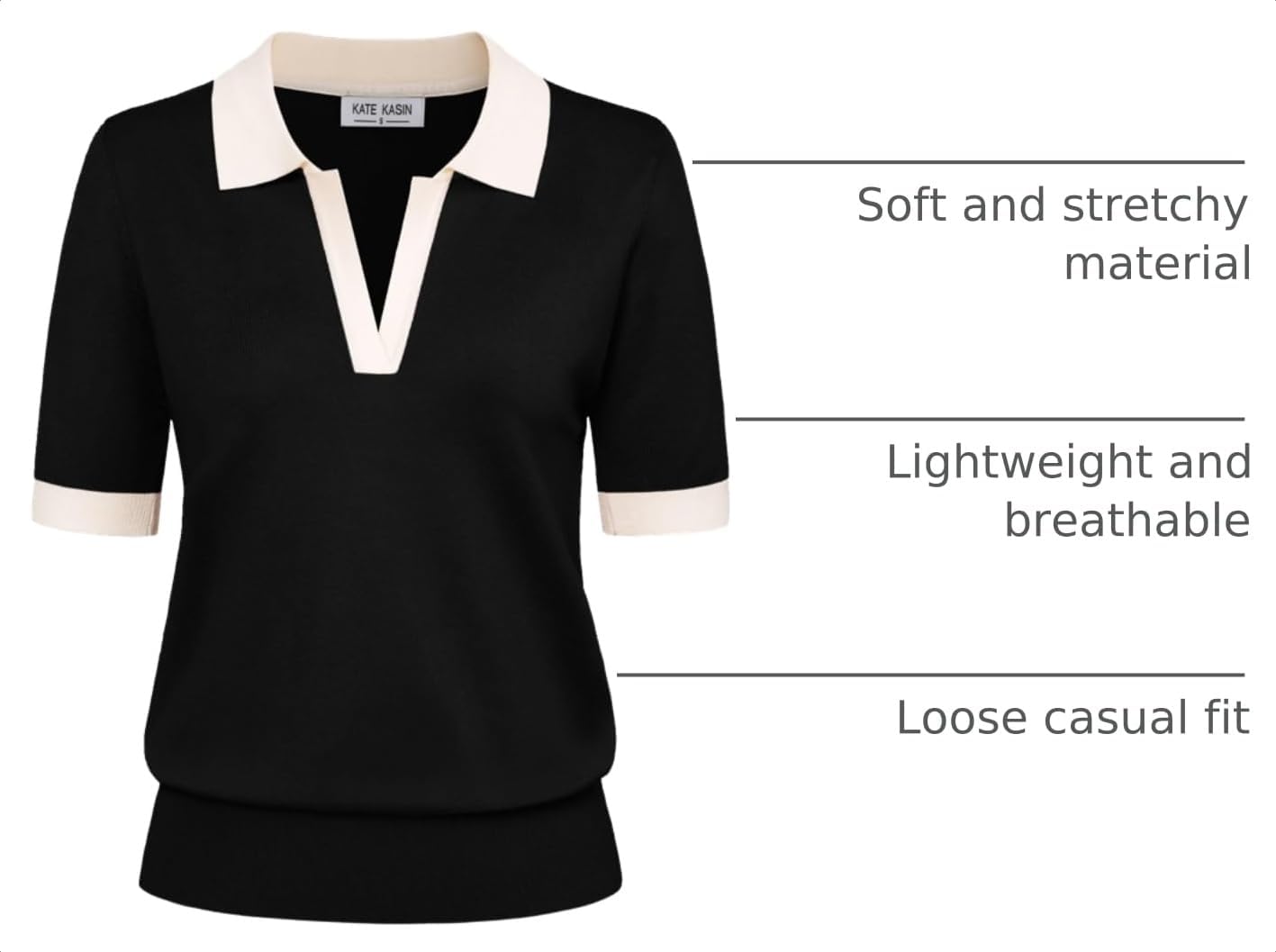 Women's Short Sleeve Classic V