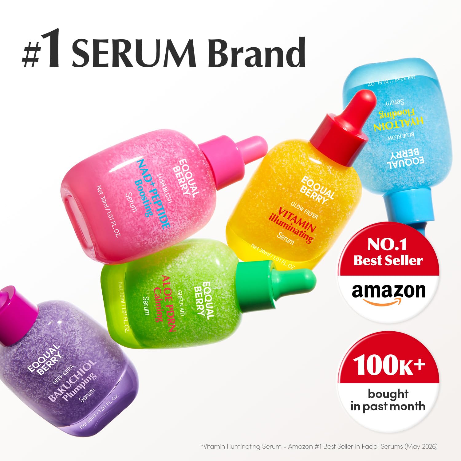 EQQUALBERRY NAD+ Peptide Boosting Serum