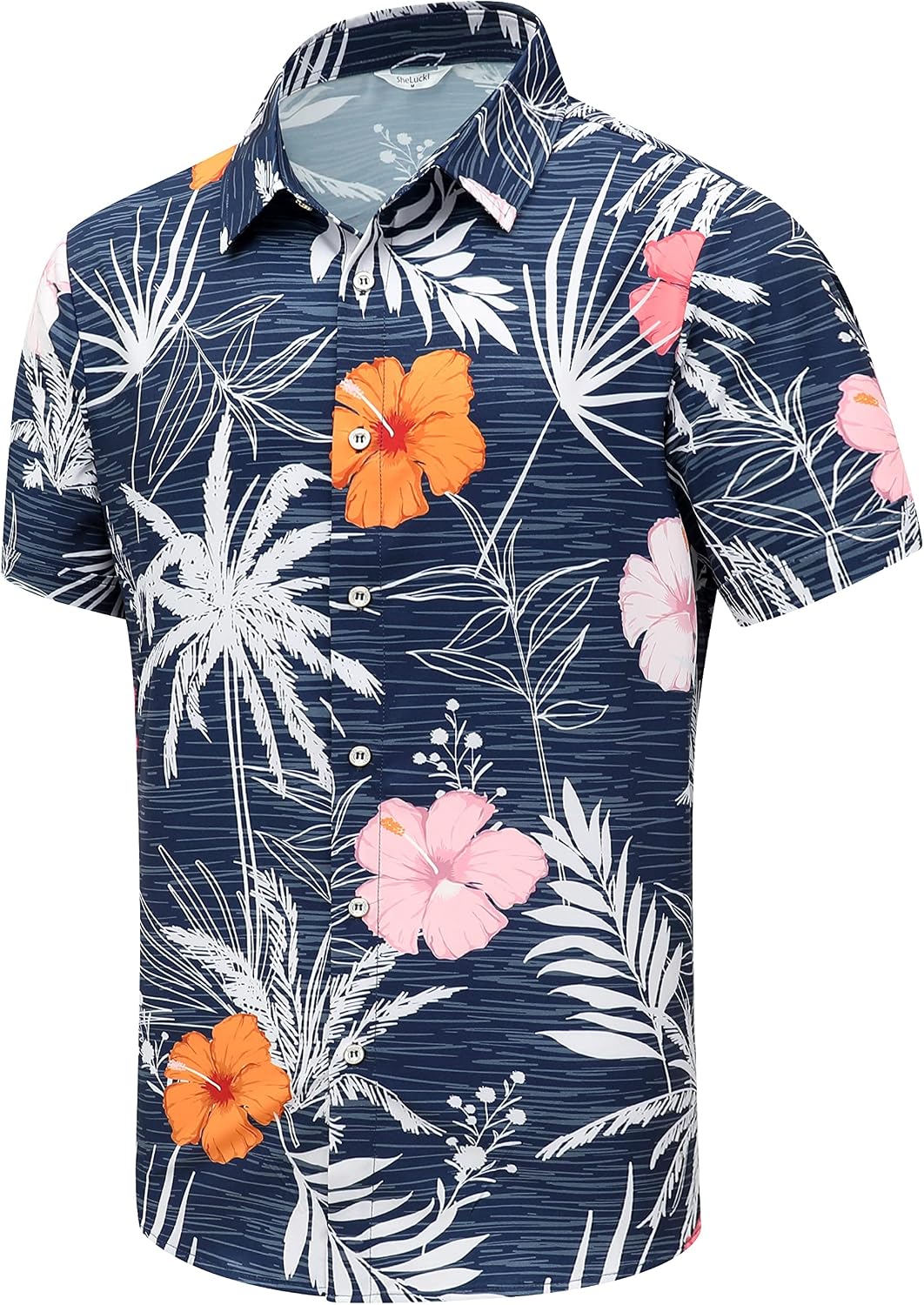 SheLucki Hawaiian Shirt for Men