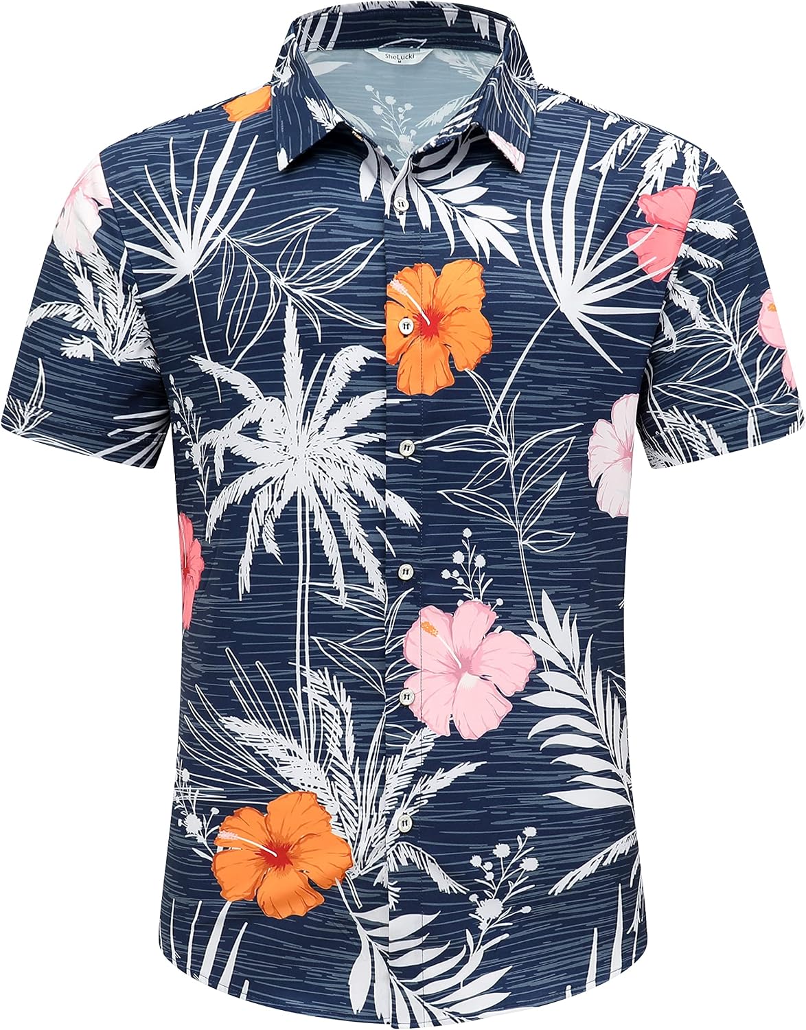 SheLucki Hawaiian Shirt for Men