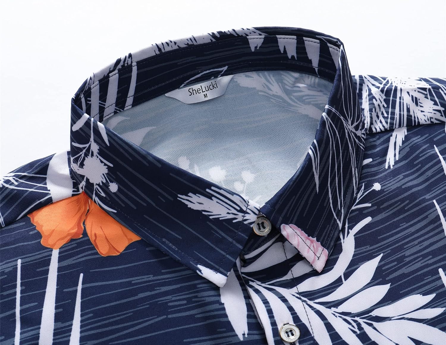 SheLucki Hawaiian Shirt for Men