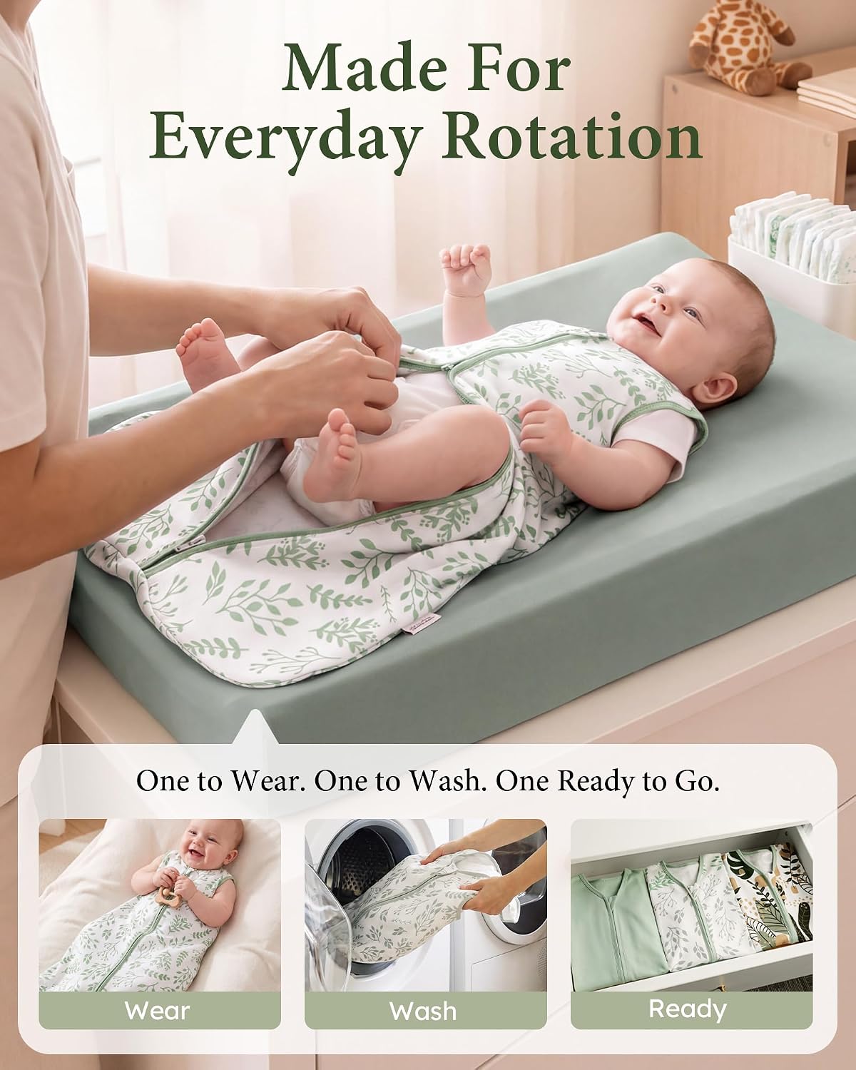 Yoofoss Baby Sleep Sack 0-6