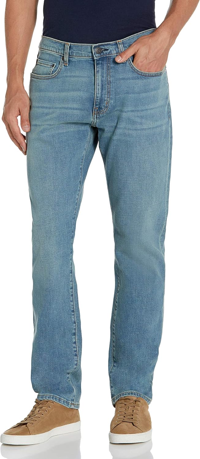 Amazon Essentials Men's Athletic-Fit Stretch Jeans - Discontinued Colors