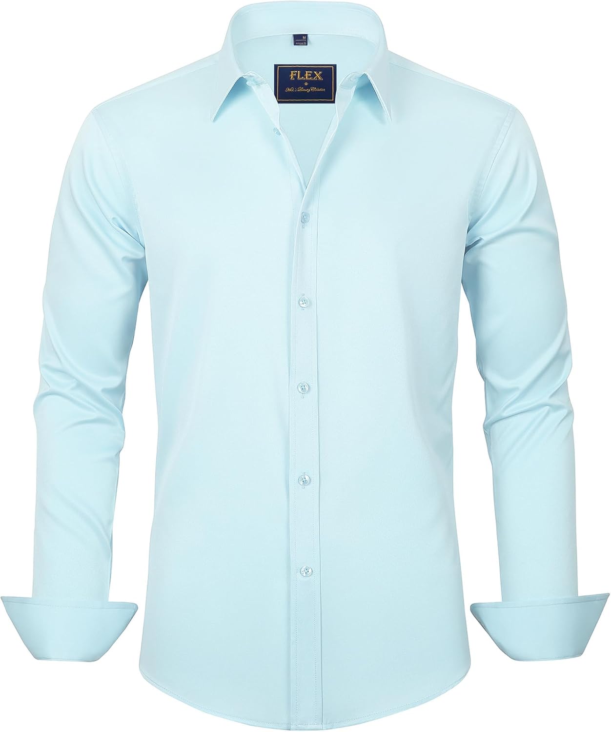J.VER Men's Dress Shirts Solid