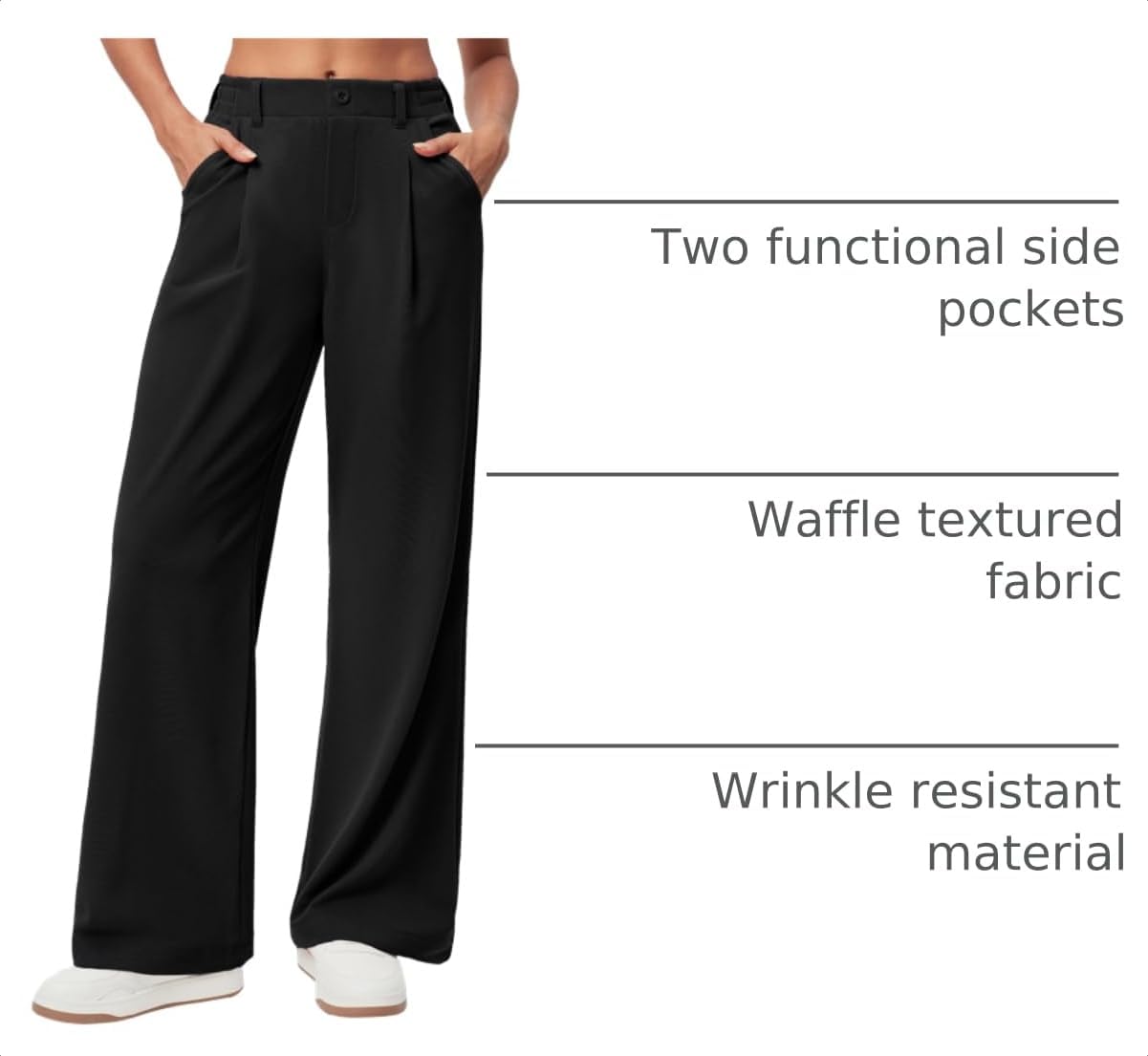 Ewedoos Wide Leg Dress Work