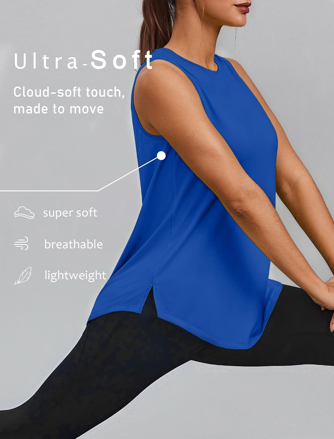 PINSPARK Workout Tank Tops