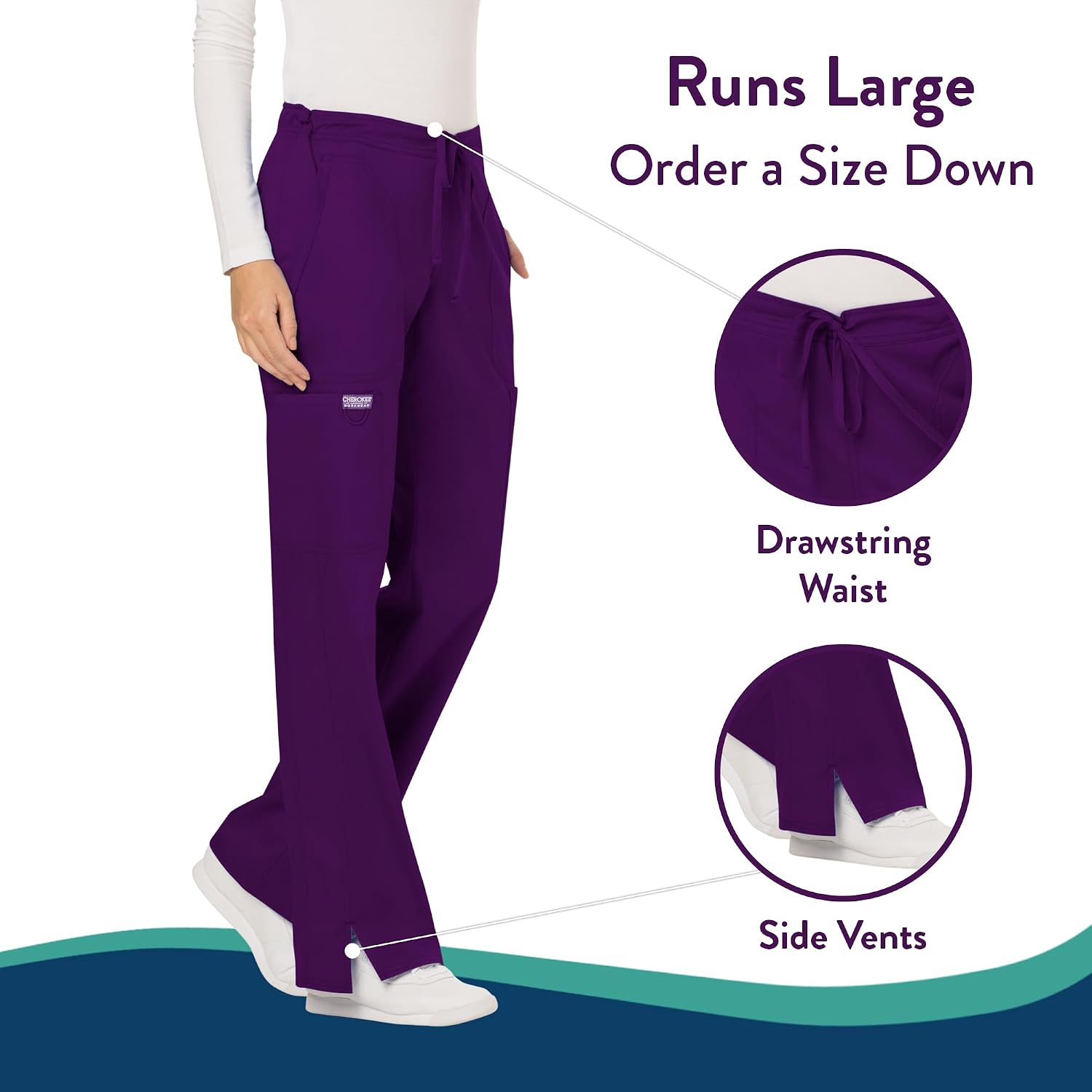 Cherokee Scrub Pants for Women