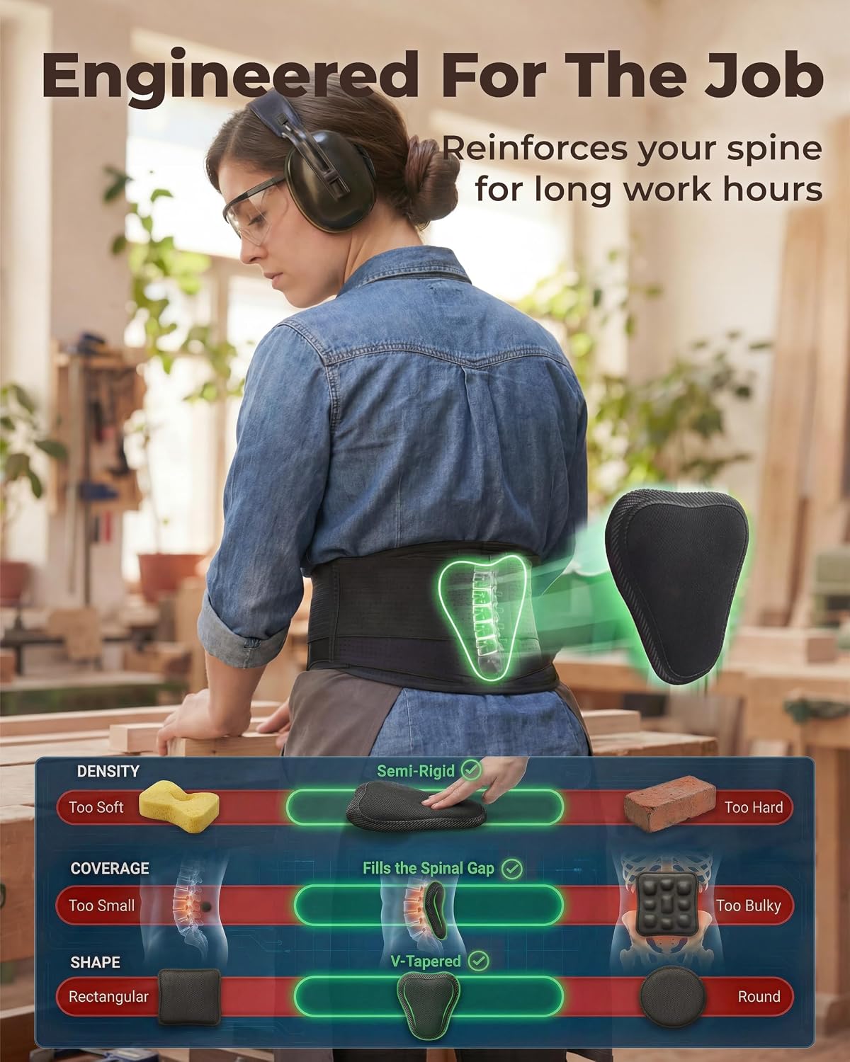 Sparthos Back Brace for Women