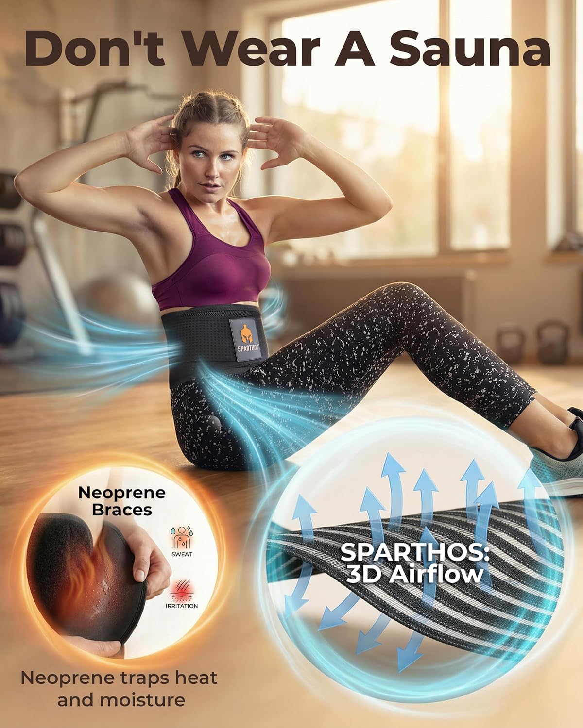 Sparthos Back Brace for Women