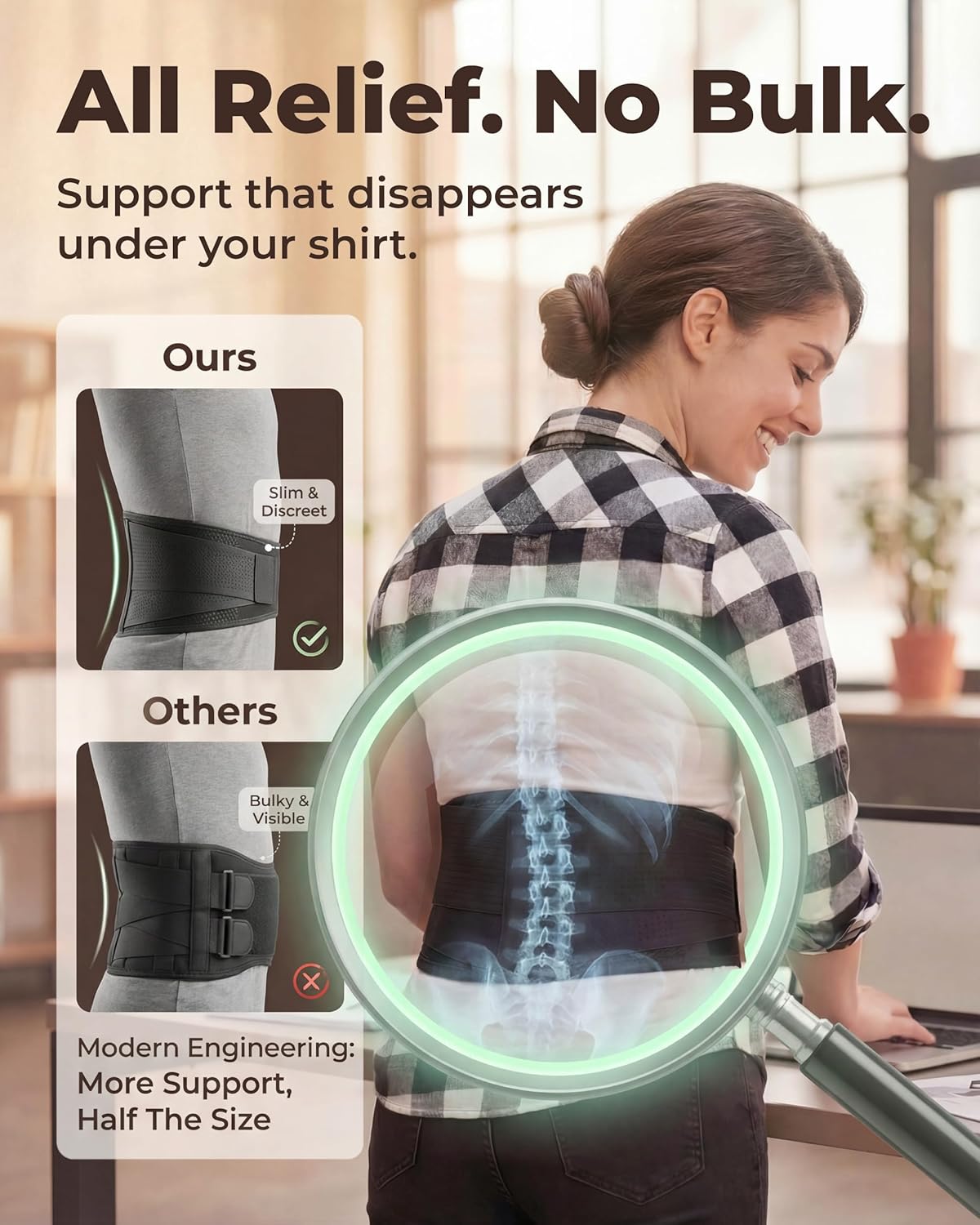 Sparthos Back Brace for Women