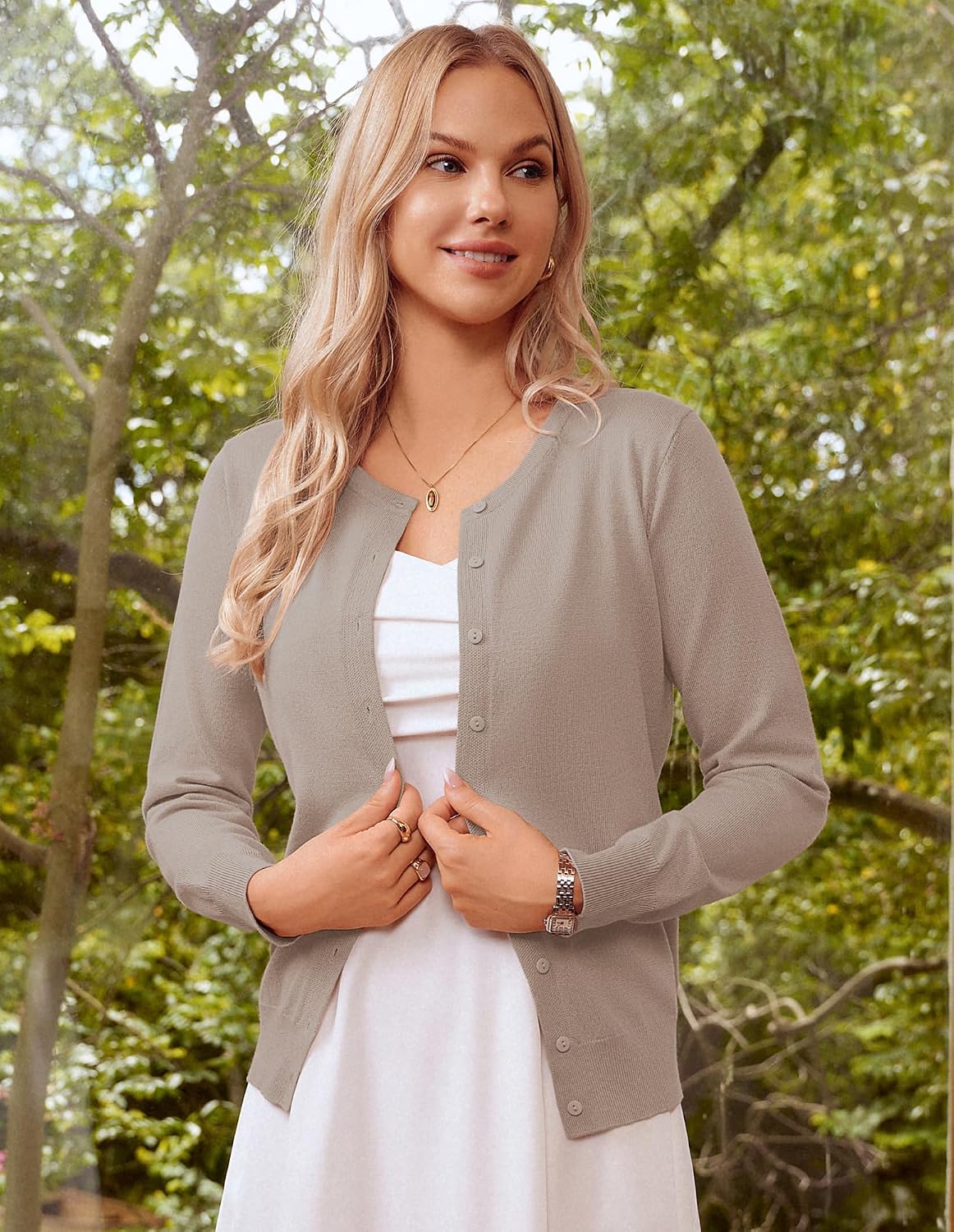 GRACE KARIN Knit Cardigan Sweaters