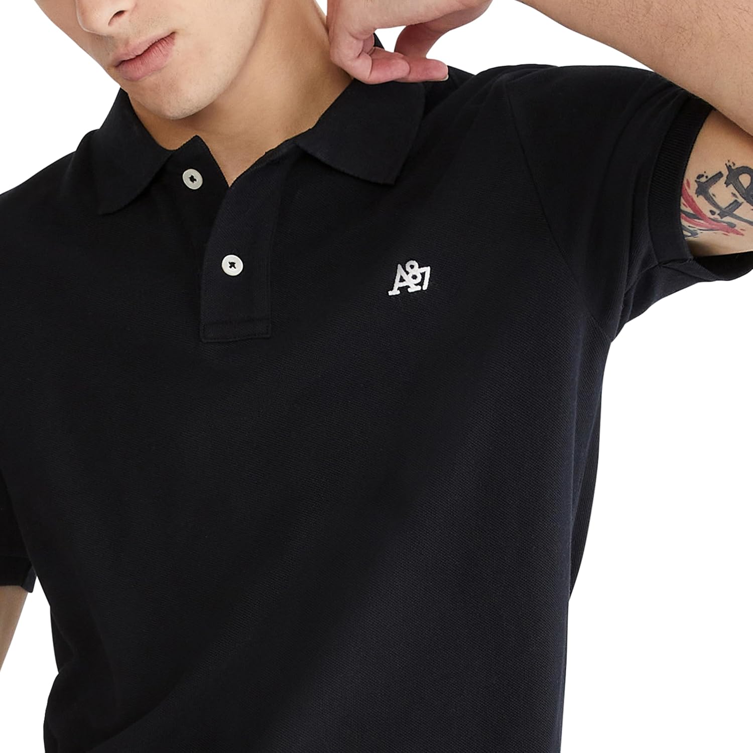 AEROPOSTALE Men's Aero Uniform Polo Short Sleeve - Image 2