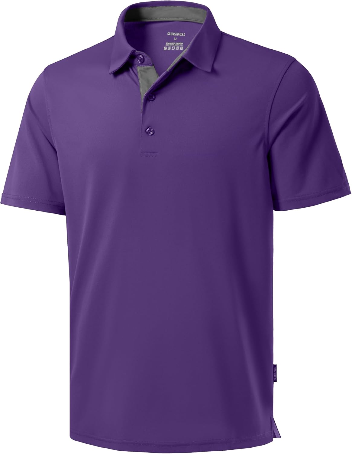 Men's Golf Polo Shirts Dry Fit Moisture Wicking Performance Short Sleeve